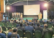 حضور دکتر دهقانی در آیین آغاز عملیات عمرانی مجموعه فرهنگی گردشگری بام میبد